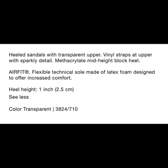 HEELED VINYL SANDALS - Picture 6 of 6